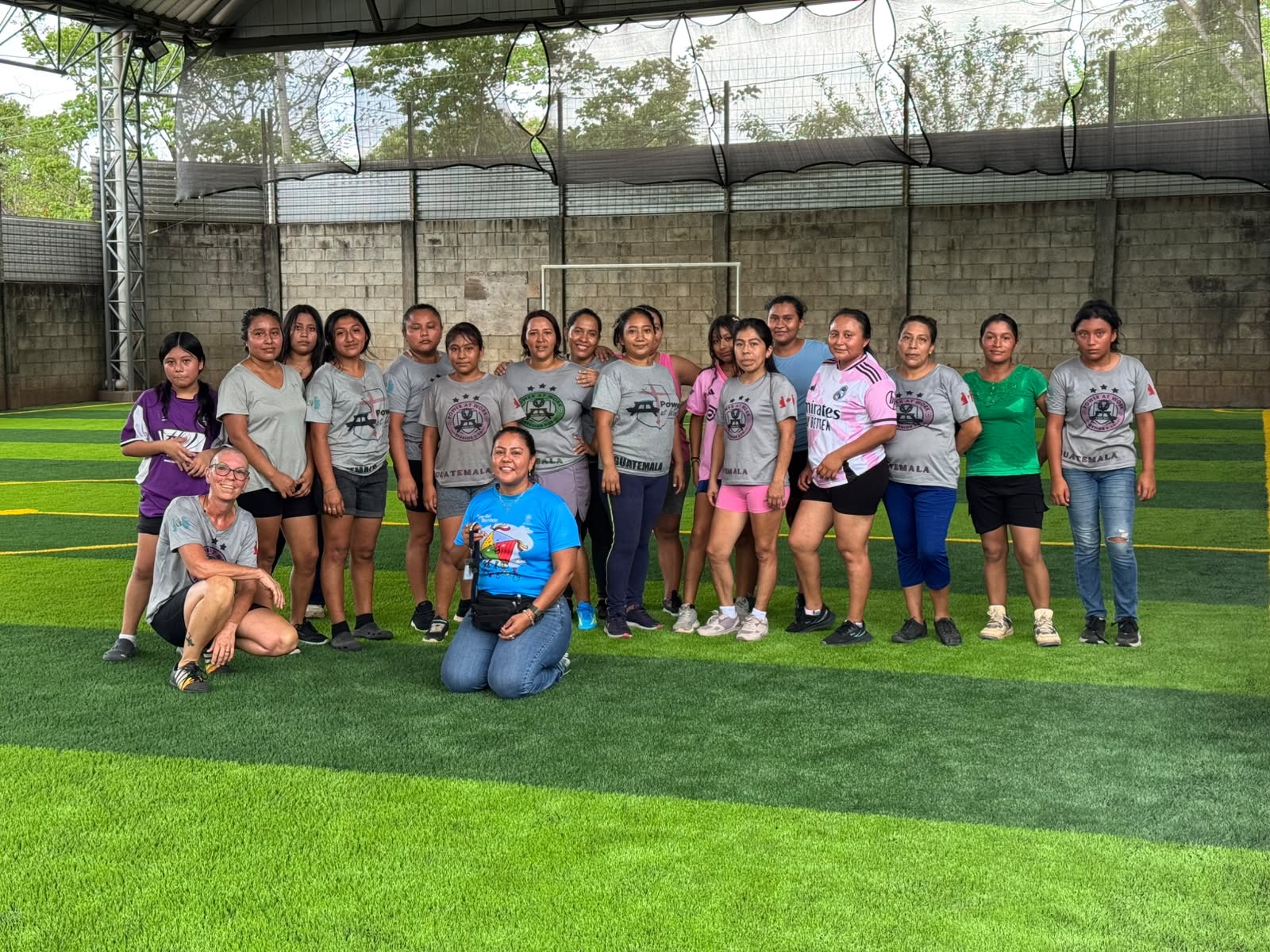 Women's futbol with Kendy as Coach
